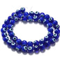 Millefiori Evil Eye Round Lampwork Glass Beads 6mm 124pcs 9