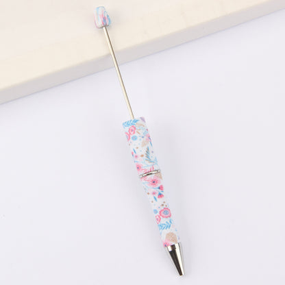 Beadable Pen Printed Pattern Plastic Light Weight