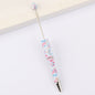 Beadable Pen Printed Pattern Plastic Light Weight