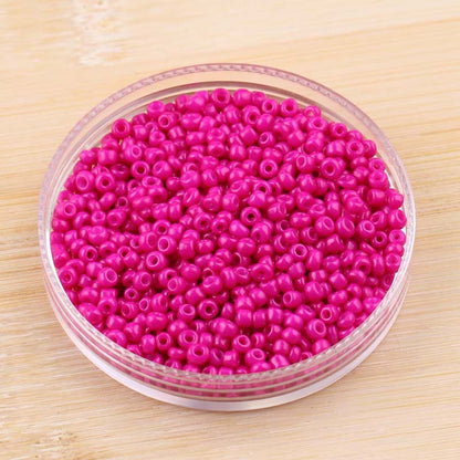 Ceramic Electroplated Seed Glass Beads 4mm Glossy Mixed Colors 460pcs 10