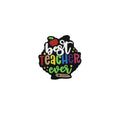 Silicone Focal Beads Alphabet Learning Teacher Rainbow Designs 20pcs 6
