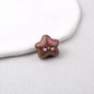 Star Acrylic Beads 20mm Glossy Hello KT Faces Colorful 20pcs 15