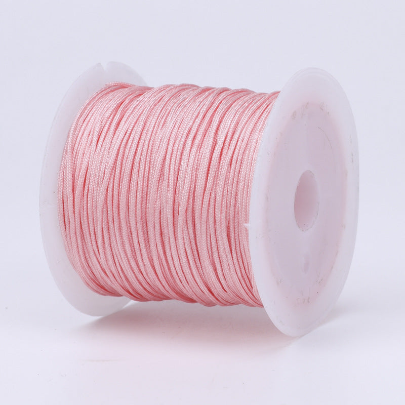 Nylon Thread 0.8mm Diameter 40m Colorful Jewelry Stringing Cord 39