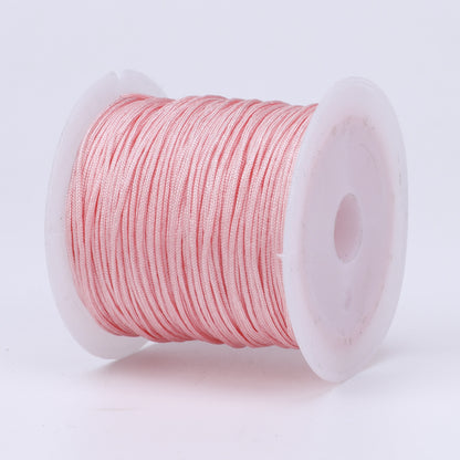 Nylon Thread 0.8mm Diameter 40m Colorful Jewelry Stringing Cord 39