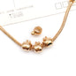 Large Hole Metal Beads Antique KC Gold Alloy Symbols 30pcs 15