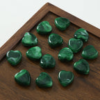 Japanese Ink Dyed Flat Heart Acrylic Beads 14mm Glossy Marbled 50pcs 5