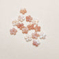 Cherry Blossom Acrylic Beads 10mm Translucent Colorful 30pcs 2