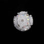 Floral Bubblegum Beads 19mm Little Daisy Cluster Rhinestone 10pcs 8