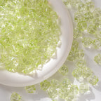 Clear Cartoon Cinnamorol Glass Beads 15mm Mixed Colors 50pcs 4