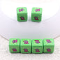 Painted Square Acrylic Beads 13mm Crayon Shin-Chan Printed 50pcs 10