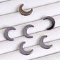 Moon Metal Beads 15mm Glossy Zinc Alloy 40pcs 4