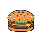 Silicone Focal Beads Food Hamburger and Soda Can Set 20pcs 5