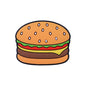 Silicone Focal Beads Food Hamburger and Soda Can Set 20pcs 5
