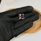 Leopard Print Rhinestone Polymer Clay Beads 14mm Square 15mm Round 10pcs 9