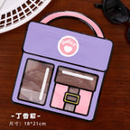 Backpack Shaped Zip Lock Bags Plastic Resealable 21x18cm 10pcs 5