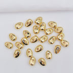 Alloy Irregular Spacer Beads 8mm Tibetan Style 50pcs 3