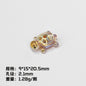 Glow In The Dark 3D Turtle Resin Beads 20mm Colorful Glossy 10pcs 14