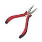Three-Hole Hair Extension Pliers Ergonomic Steel Rubber Handles 128mm 1pc 8