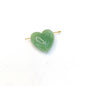 Fluid Ink Color Heart Acrylic Beads 21mm Glossy Marbled Swirls 50pcs 7