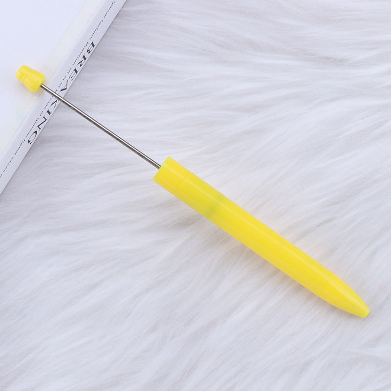 Beadable Ballpoint Pen Long Refillable Printable Personalized Stickers 8