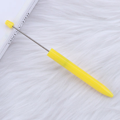 Beadable Ballpoint Pen Long Refillable Printable Personalized Stickers 8