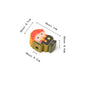 Flat Clay Beads 8mm Harry Potter Series Cartoon Faces 200pcs 8