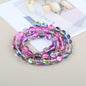 Mermaid Round Glass Beads 6mm Matte Pastel Jewel Tones 40pcs 13