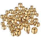 Stainless Steel UFO Spacer Beads 4-8mm Polished 100pcs 3