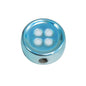 Plating Star and Heart Button Acrylic Beads 11mm Assorted Colors 50pcs 30