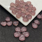 Czech Glass Beads Teardrop 12mm Transparent Iridescent 100pcs 27