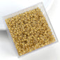 Silver-plated Vintage Seed Glass Beads 3mm Timeless Shimmer 600pcs 8