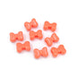 Painted Bow Acrylic Beads 15mm Macaron Cute Four-Hole 200pcs 7