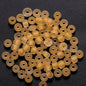 Glow In The Dark Seed Glass Beads 3mm Multicolor Stripes 1800pcs 49