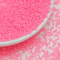 Dyed Core Seed Glass Beads 3mm Translucent Mixed Colors 25