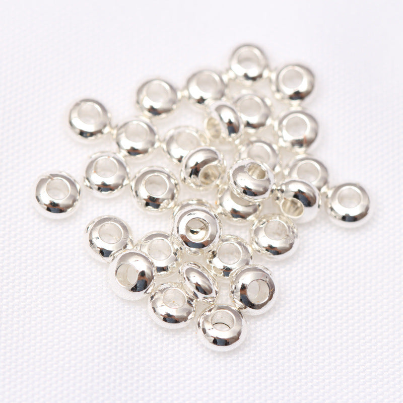 Brass Smooth Spacer Beads 3-6mm 100pcs 7