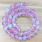 Matte Colorful Iridescent Mermaid Glass Beads 6mm 62pcs 12