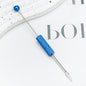 Beadable Seam Ripper Metal Ergonomic Thread Removal Knife 14.2cm 11