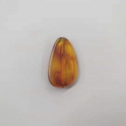 Transparent Acrylic Beads Imitation Amber Mixed Shapes 100pcs 12