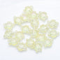 Electroplated Turtle Glass Beads 14X18mm Transparent Rainbow 20pcs 15