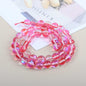 Mermaid Round Glass Beads 6mm Matte Pastel Jewel Tones 40pcs 45