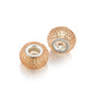 Bayberry Round Resin Beads 14mm Transparent Multicolor 100pcs 13