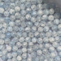 Gradient Crackle Round Glass Beads 10mm Pastel Mixed Colors 100pcs 12