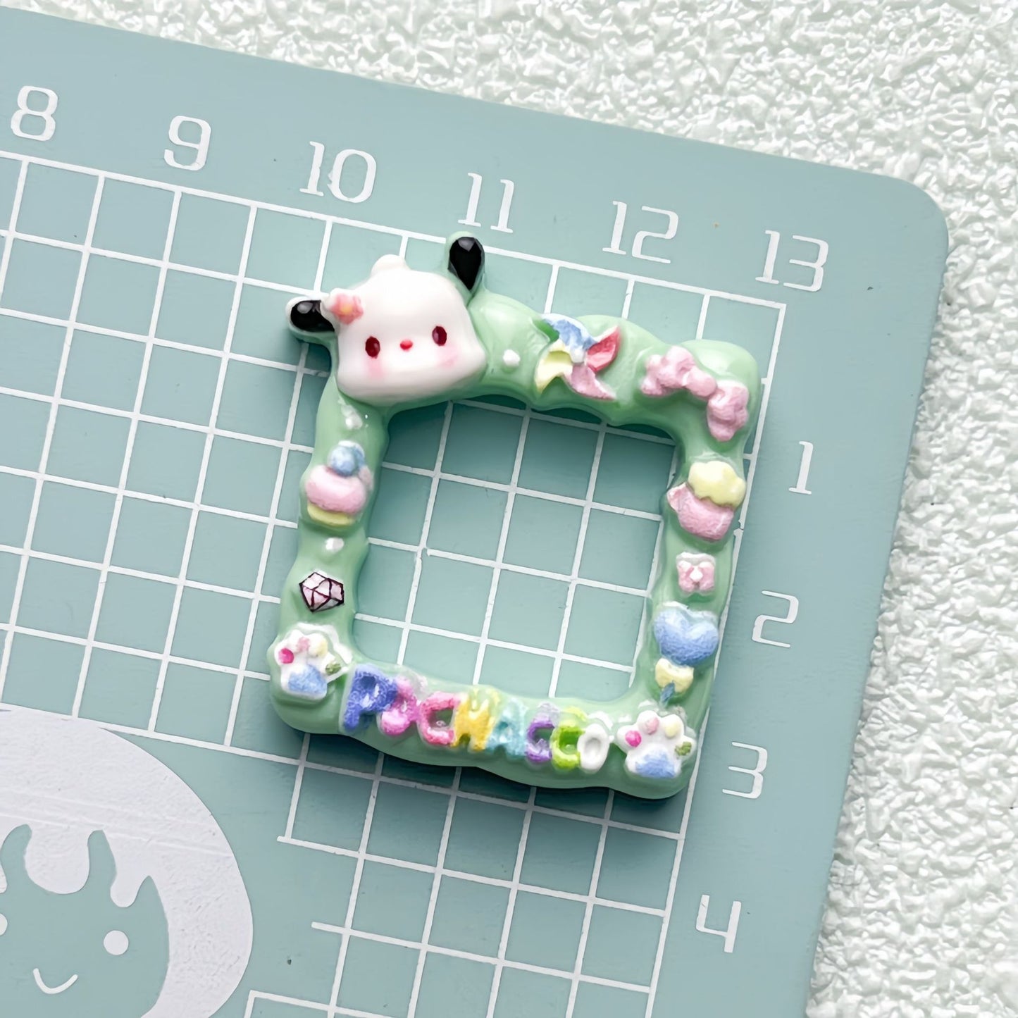 Bright Cute Sanrio Photo Frame Plastic Resin Bead Frames 10pcs 8