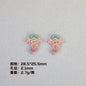 Plating Mermaid Resin Beads Whimsical Pastel Fantasy 20pcs 8