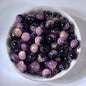 Gilding Gradient Resin Beads 8mm Round Shimmer 100pcs 21