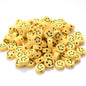 Flat Clay Beads 10mm Color Fruit Cartoon Mixed Design 1000pcs 18
