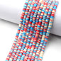 Flat Clay Beads 6mm Colorful Polymer Spacer Disc 10strands 21