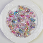 Plating Shimmer Hello Kitty Resin Beads 25mm Magic Wand 20pcs 2