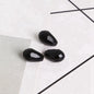 Faceted Teardrop Glass Beads 8x11mm Transparent Mixed Colors 10pcs 13