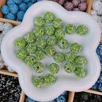 Clay Ball Rhinestone Beads 16mm Mixed Solid and AB Colors 20pcs 3